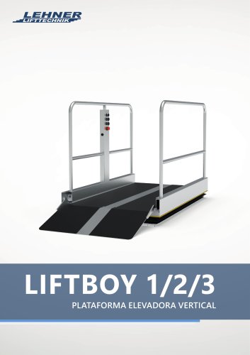 LIFTBOY 1/2/3 PLATAFORMA ELEVADORA VERTICAL