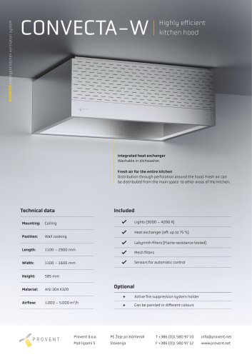 CONVECTA brochure EN