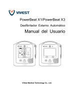 PowerBeat X Series Defibrillator User Manual (Spanish)
