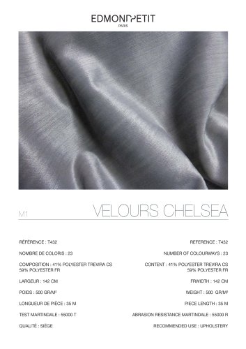 VELOURS CHELSEA