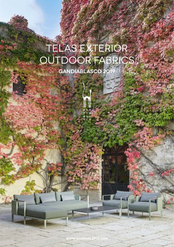 TELAS EXTERIOR OUTDOOR FABRICS 2019