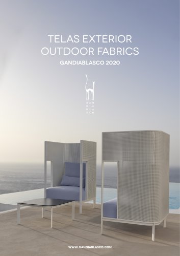 TELAS EXTERIOR OUTDOOR FABRICS 2020