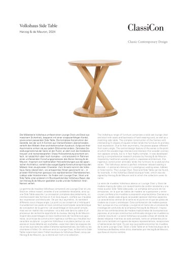 Volkshaus Side Table