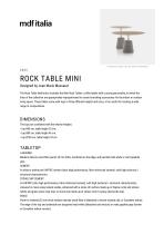 ROCK TABLE MINI