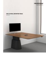 VOX LCS WALL MOUNTED TABLE