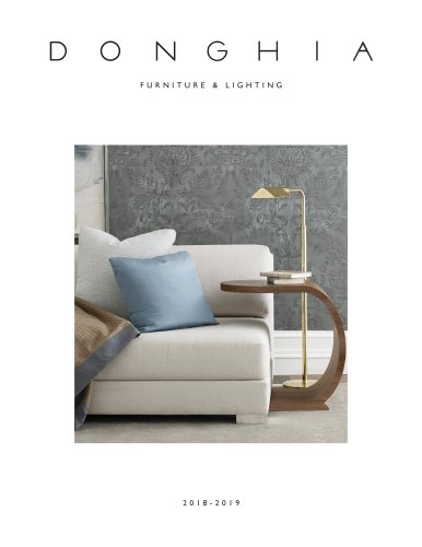 Donghia - 2018 Furniture & Lighting Catalogue