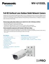 WV-U1532L TECHNICAL SHEET