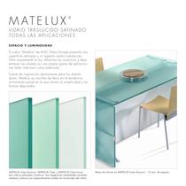 Matelux - Vidrio Tránslucido Satinado - 3