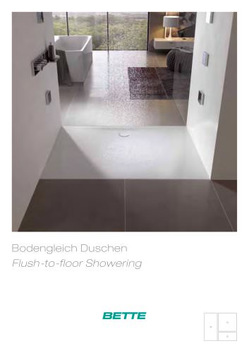 Flush-to-floor Showering