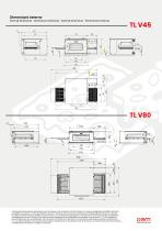 Horno eléctrico de cinta ventilado TLV45 - TLV80 - 7