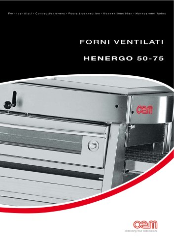 Hornos Ventilados – serie HENERGO 50-75