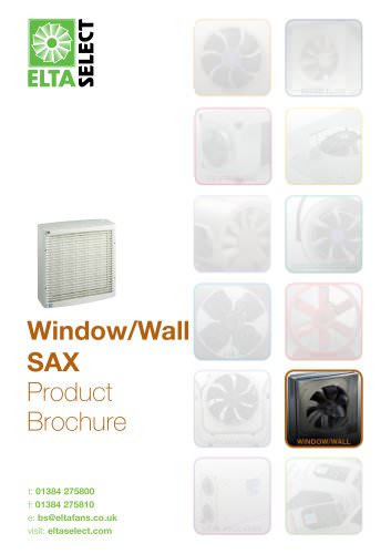 Window Wall Fan SAX