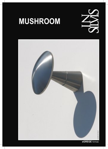 Insilvis MUSHROOM, wall mounted coat hook