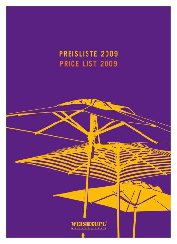 PRICE LIST 2009 ver 2