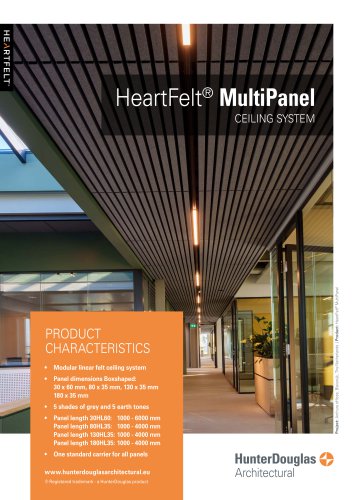 HeartFelt® MultiPanel | Technical Leaflet