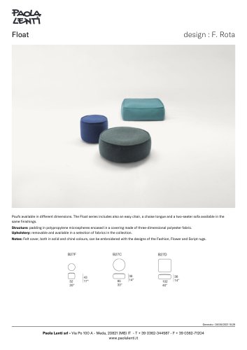 Float Poufs