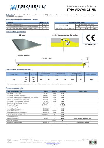 ETNA ADVANCE PIR