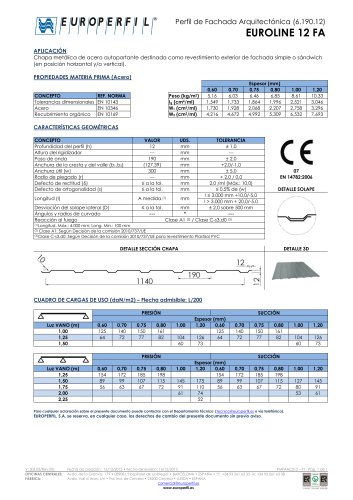 EUROLINE 12 FA