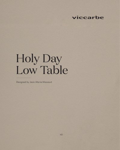 Holy Day Low Table