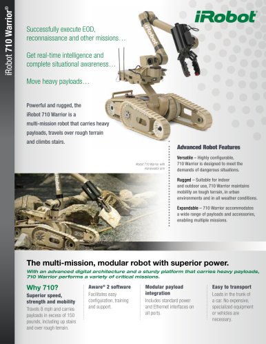 iRobot 710 Warrior