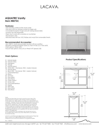 AQUATRE # 8073C