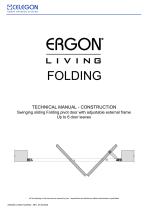 Ergon Living Folding - Tecnichal Manual - rev3 - eng