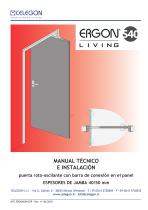 Manual Tecnico e Instalacion Ergon Living 40-REV11-esp - 1