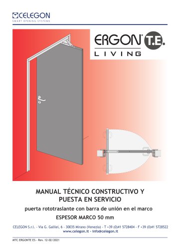 Manual tecnico Ergon Living TE - rev12-esp