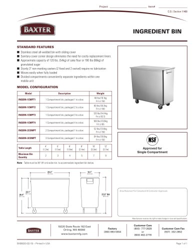 INGREDIENT BIN