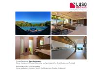 floor tile in natural stone by Lusorochas