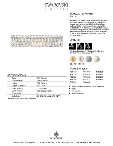 SARELLA - SCHONBEK RS8324