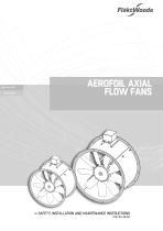 Aerofoil Axial Flow Fans