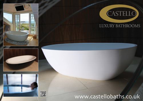 Castello Baths new product launch brochure