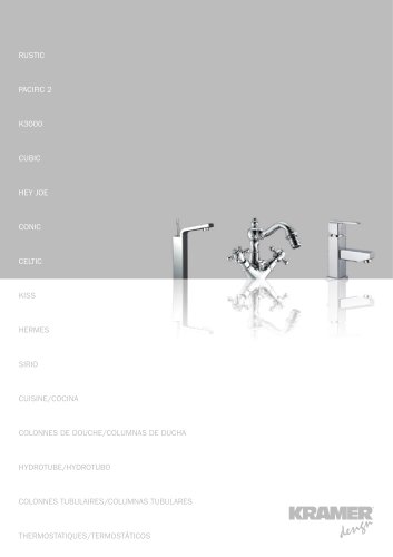 KRAMER DESIGN 2010 (Griferia Alto Standing)