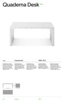 Catálogo 2830 QUADERNA DESK - 1
