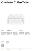 Catálogo 656 QUADERNA COFFEE TABLE
