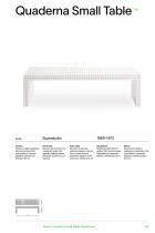 Catálogo 710 QUADERNA SMALL TABLE - 1