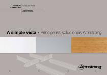 A simple vista - Principales soluciones Armstrong - 1