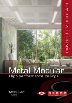 Metal Modular  high performance ceilings