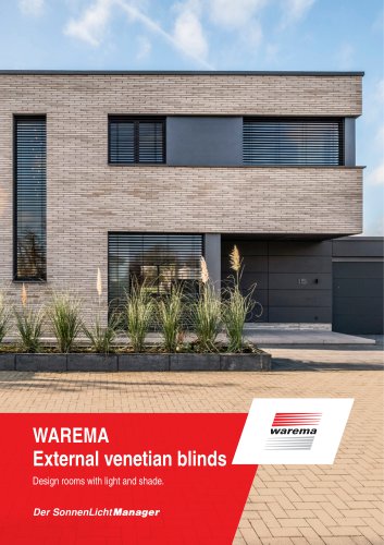 WAREMA External venetian blinds