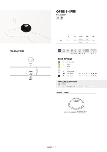 Technical Datasheet OPTIK I