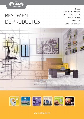 Catálogo - Resumen de productos ELKO EP en general