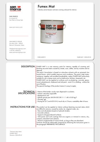 Fumex Mat