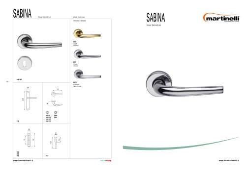 Handles/contemporary:Sabina