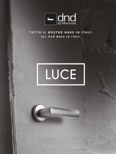 LUCE BROCHURE 2016/2017