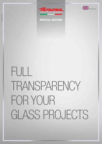 full transparency for your glass projects