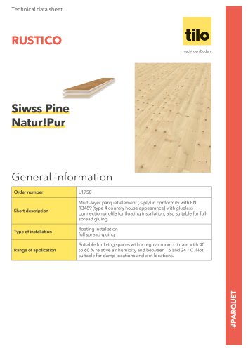 Siwss Pine Natur!Pur L1750