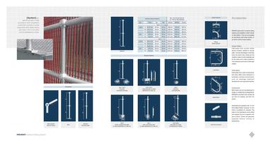 Industrial railing system