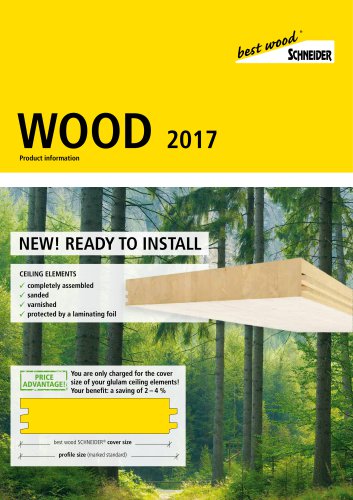 Brochure WOOD products