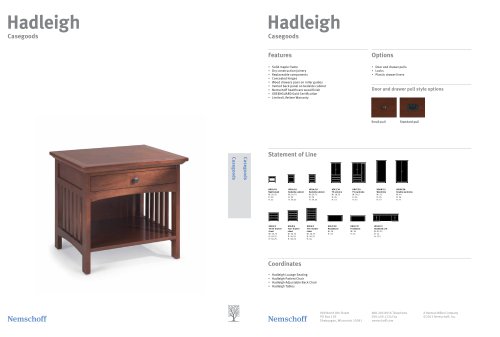 Hadleigh Casegoods